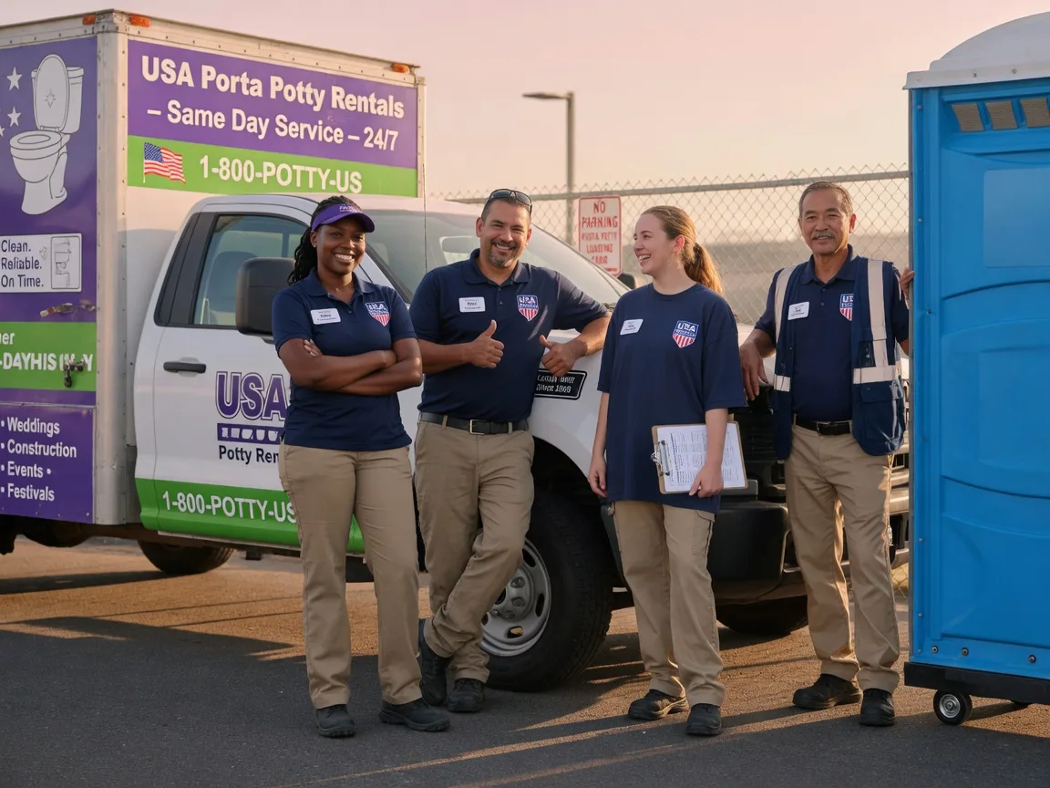 Porta Potty Rental company in Mark, IL
